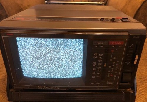 Portable color television - portable,