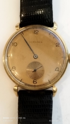 Longines massif 18k - en, or