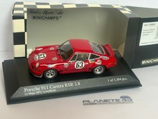 MINICHAMPS 430736963 PORSCHE 911 CARRERA RSR 2.8 #63 LE MANS 1973 1:43