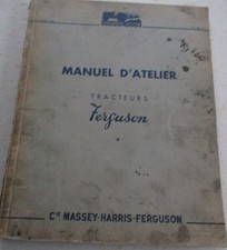 MANUEL D'ATELIER TRACTEURS MASSEY HARRIS FERGUSON TEA  TEF  TEC  TEK