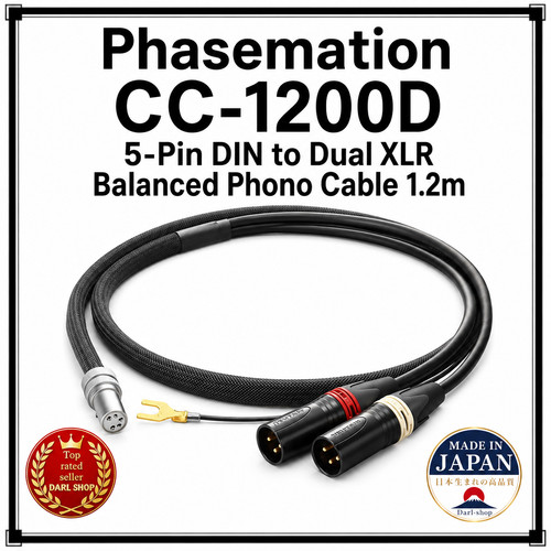 Câble phono équilibré