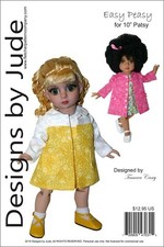 Facile Peasy Poupée Vêtements Couture Motif 10 " Patsy & Ann Estelle Poupées
