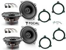 FOCAL Set 4 Haut Parleur ACX 130 Renault Dacia Connecteurs Supports Enceinte Car