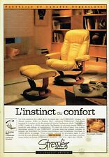 Publicité Advertising 320  1998  fauteuils & canapés Stressless Ekornes