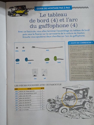 Construisez voiture de - la,