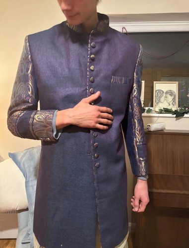 Custom made sherwani - sherwani,