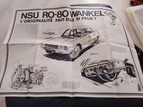 Poster nsu wankel - 80,
