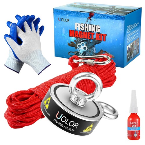 Kit aimant peche double face - aimant,