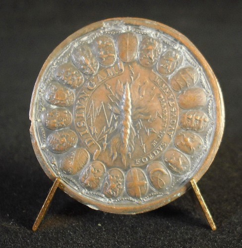 Médaille 1668 cliché triple - 1668,