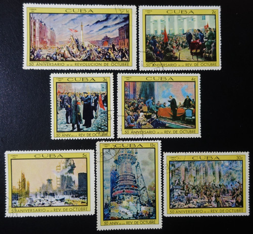 Timbres 1cuba révolution - du,
