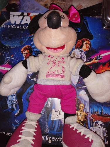 Peluche minie eurodisney - minie,