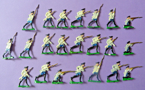 Plats étain zinnfiguren - d'étain,