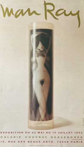Man ray affiche exposition - man, ray,