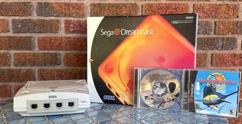 Sega dreamcast bundle with box - dreamcast,