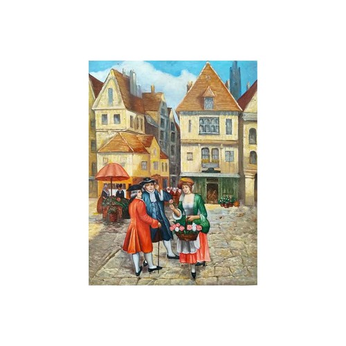 Huile sur toile 30x40 - , cm