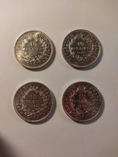 Lot n°1: pièces argent 10