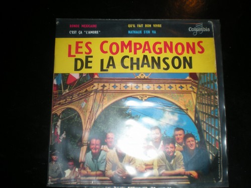 Vinyle 45t les compagnons - ep,