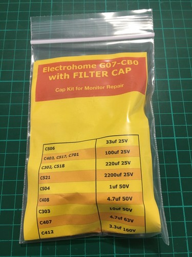Cap kit révision ecran - kit,