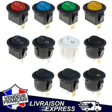 INTERRUPTEUR A BASCULE ROND