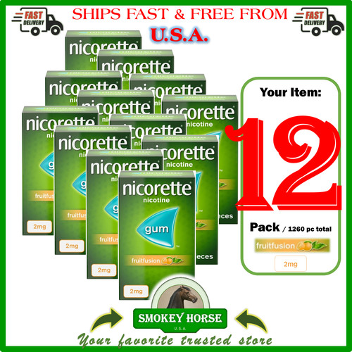 Nicorette gum 2mg 105 - x,