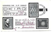 CARTE QSL RADIO AMATEUR