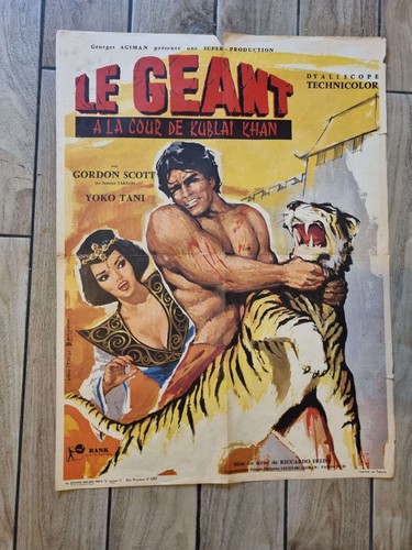 Affiche originale cinéma - , le