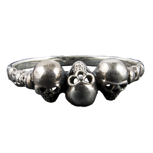 Vaudou bague tête mort - vaudou,