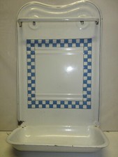 Ancien Porte louche émaillé