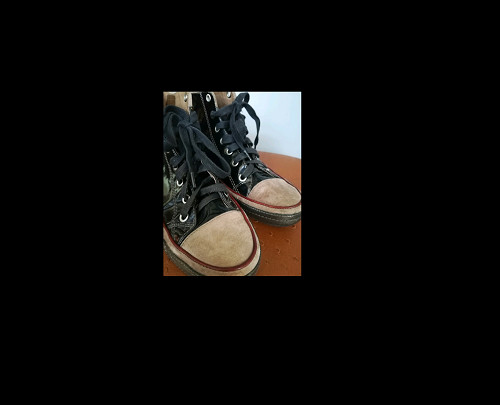 Baskets montantes vernies coco - vernies,