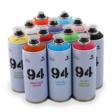 Lot 12 Bombes peinture MTN 94