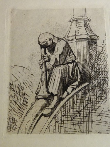 Léon gaucherel eau forte - léon,