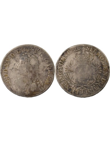France louis ecu argent - france,