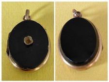 Ancien Pendentif Porte Photo