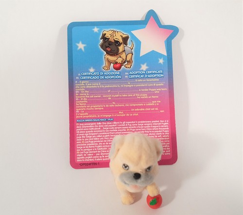 Figurine pug puppy - figurine,