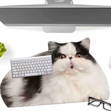 Tapis de bureau sous-main chat