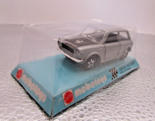 AX611 MEBETOYS SERIE EUROPA 1/43 FIAT AUTOBIANCHI ABARTH A112 GRIS METAL REF A58