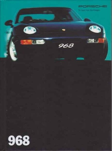 Catalogue brochure porsche 968 - catalogue,