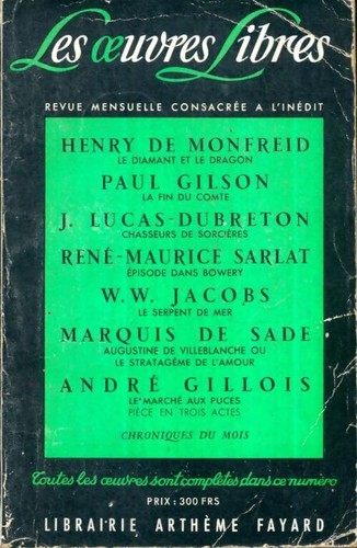 Les oeuvres libres 149 - les,