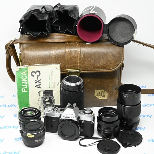 Fujica 35mm film slr - ax-3,