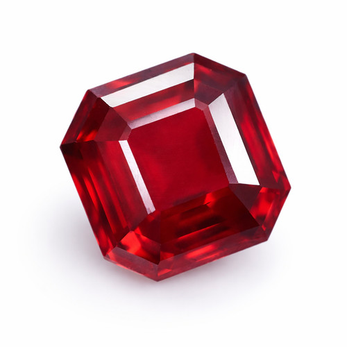 Certifié rubis rouge naturel - rubis,