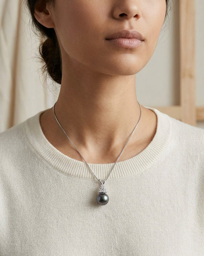 Collier chaînette avec - chaînette,