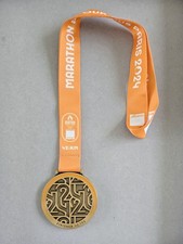 Médaille d'or finisher Marathon Pour Tous Jeux Olympiques de Paris 2024 42km JO