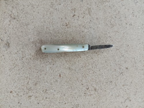 Couteau ancien manche nacre - couteau,