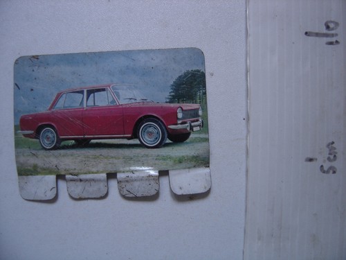 Plaque metal tole simca - en,