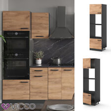 Meuble de cuisine, élément haut, élément bas, cuisine intégrée,anthracite, VICCO