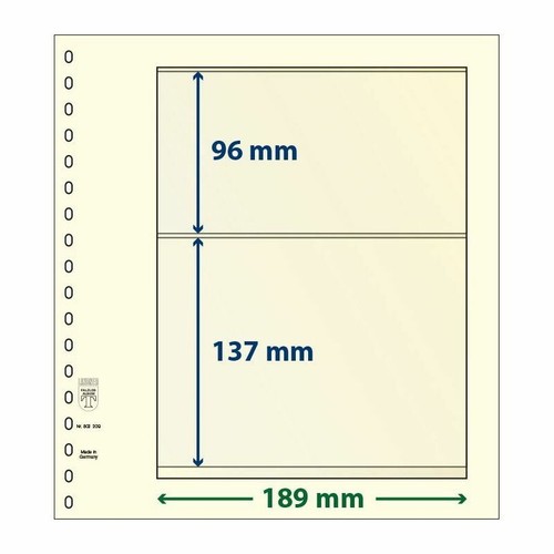 Feuille neutre lindner 2 - neutre, à
