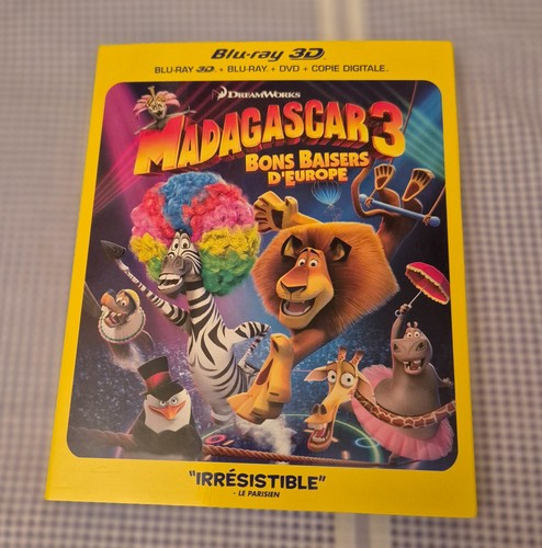 Madagascar film blu ray - 3, blu-ray