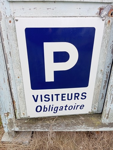 Ancienne grande plaque - ancienne,