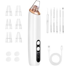 Aspirateur Point Noir, Épurateur de Peau, Extracteur Points Noirs Comedon ave...