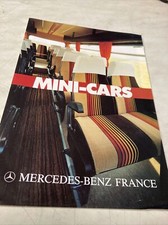 Mercedes Benz Daimler 1987 minibus O609D O711D  catalogue prospectus brochure